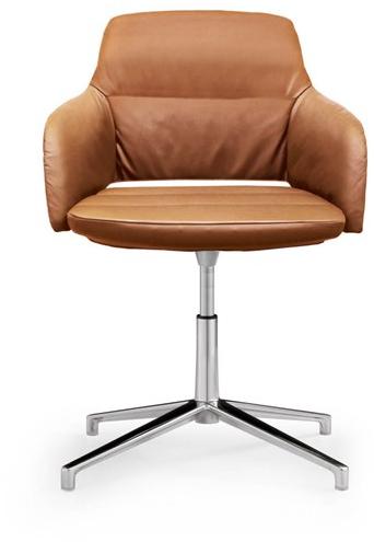 Sinetica Кожаное кресло с подлокотниками для залов ожидания Captain sun-id-1409119 - Вид №1