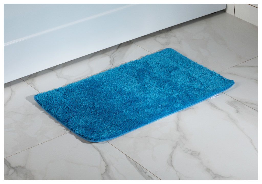 Коврик для ванной Aquanet MA3199D 75см, синий  - Вид №1
