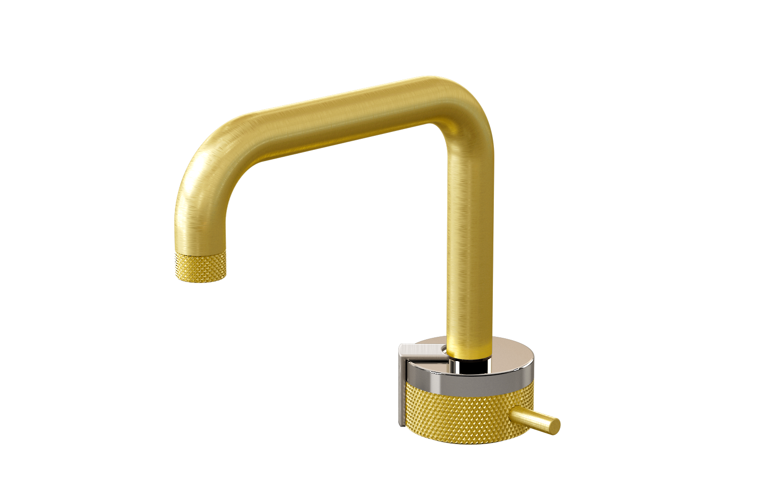 E-11500-R1PN-L1SN-BB Однорычажный прогрессивный смеситель для раковины - излив 15,3см GRAFF MOD+