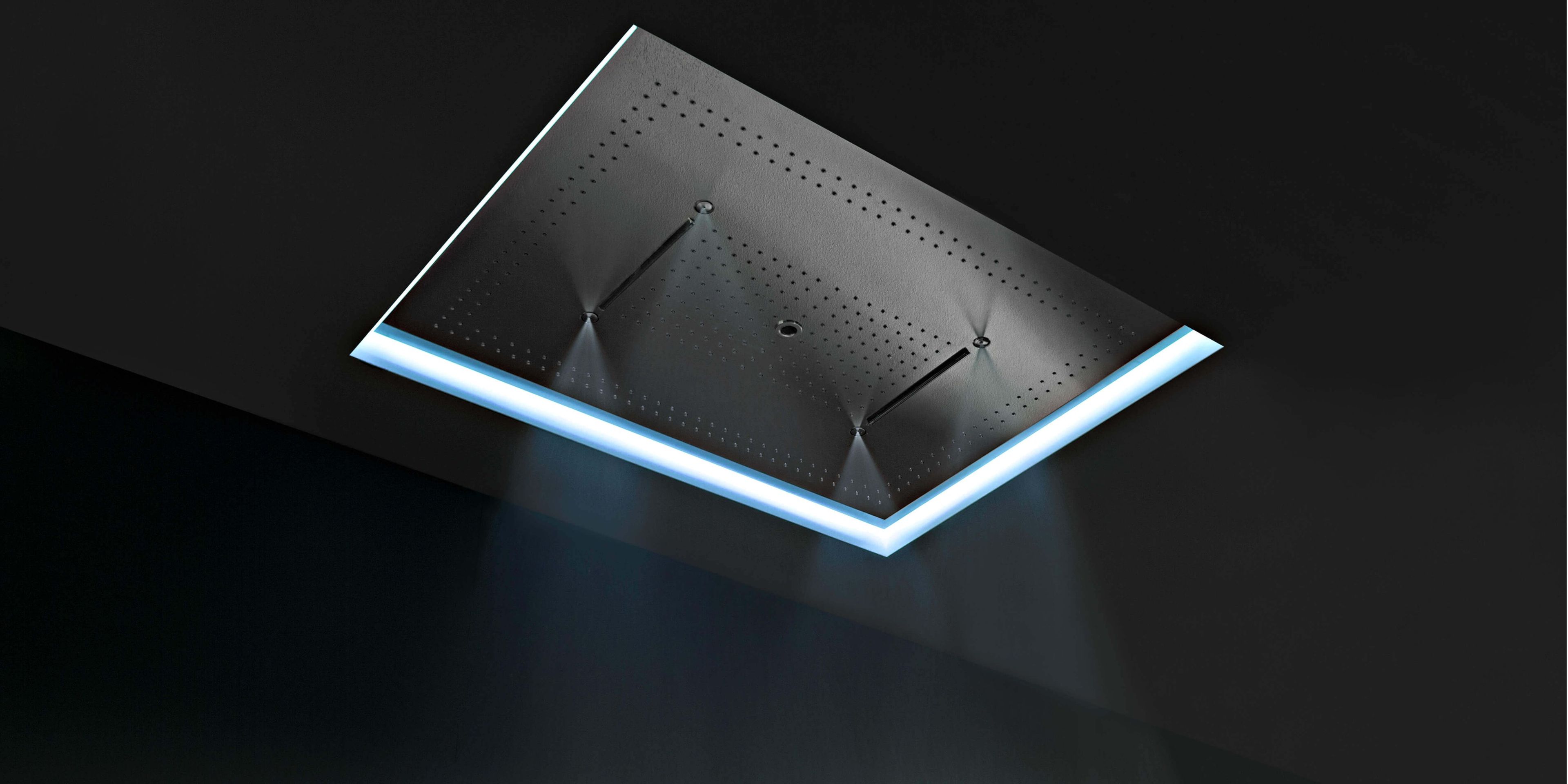 Светодиодная потолочная насадка для душа с водопадом из нержавеющей стали Antoniolupi METEO_XXL ARCH-00040576 - Вид №5