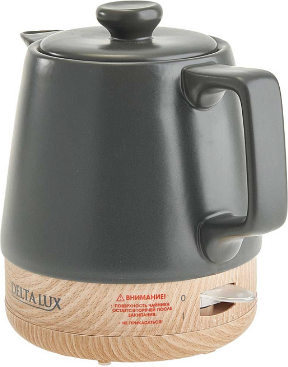 9235544 Электрочайник DELTA LUX DE-1014 черный STDN-0119002 - Вид №1