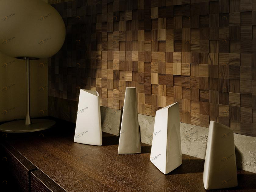 CP Parquet Мозаика с трехмерной поверхностью из тика Antico asolo mosaici sun-id-1363970