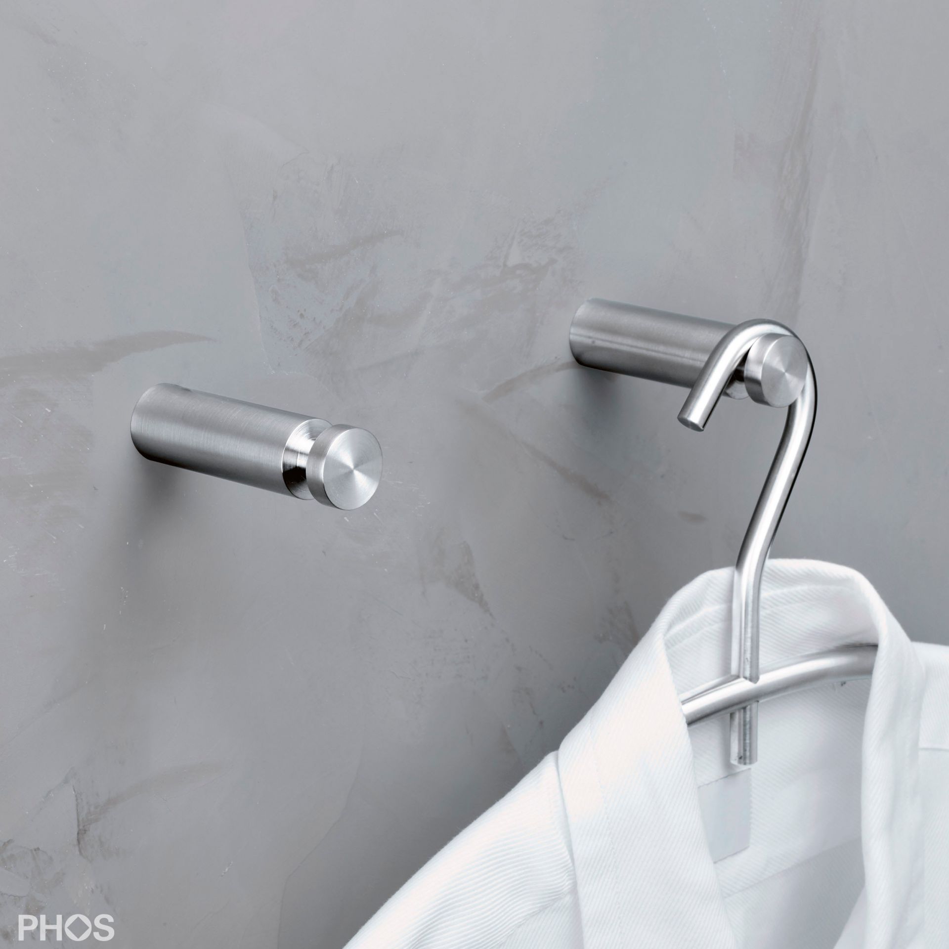 HN20-70-B Крючок для полотенец, ø20 мм, длина 7 см PHOS  - Вид №1