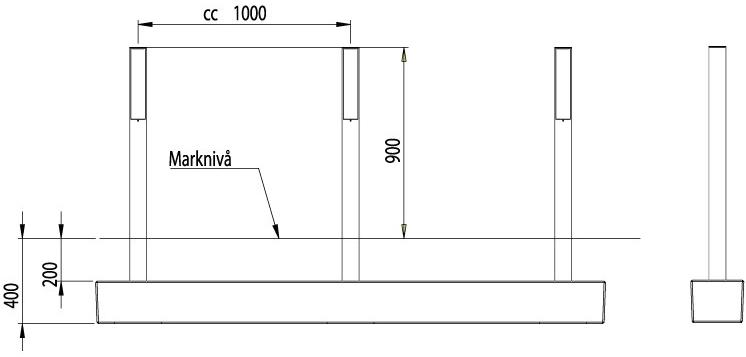 Nola Industrier Крепление для велосипедов из алюминия  Ö03-85  - Вид №8