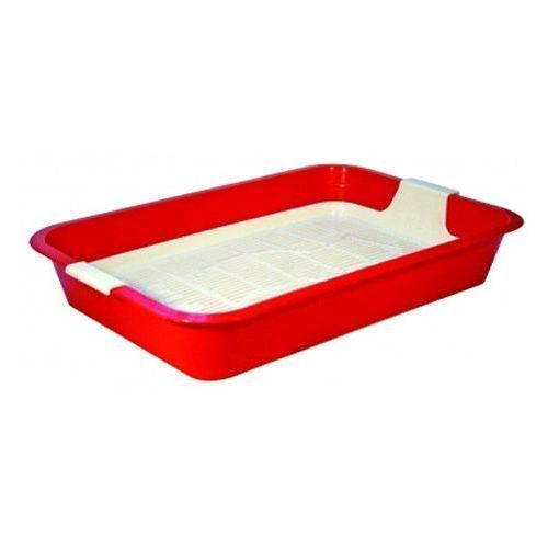 Т0052848 Туалет для кошек КИС большой с сеткой 39х26.5х6.5см ZOOEXPRESS 