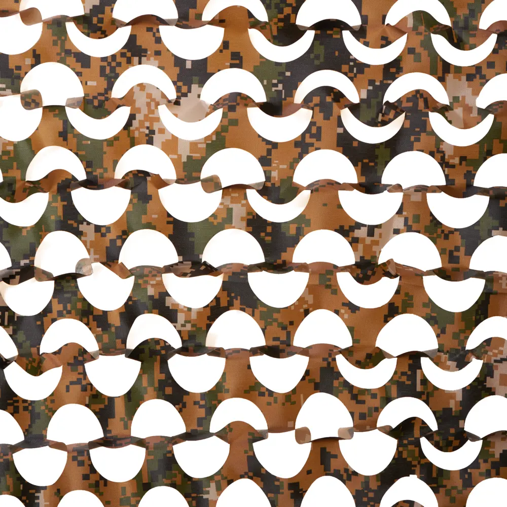 Сетка маскировочная Камуфляж лес 2x3 м черный/бежевый/зеленый НИТЕКС STLM-2023661