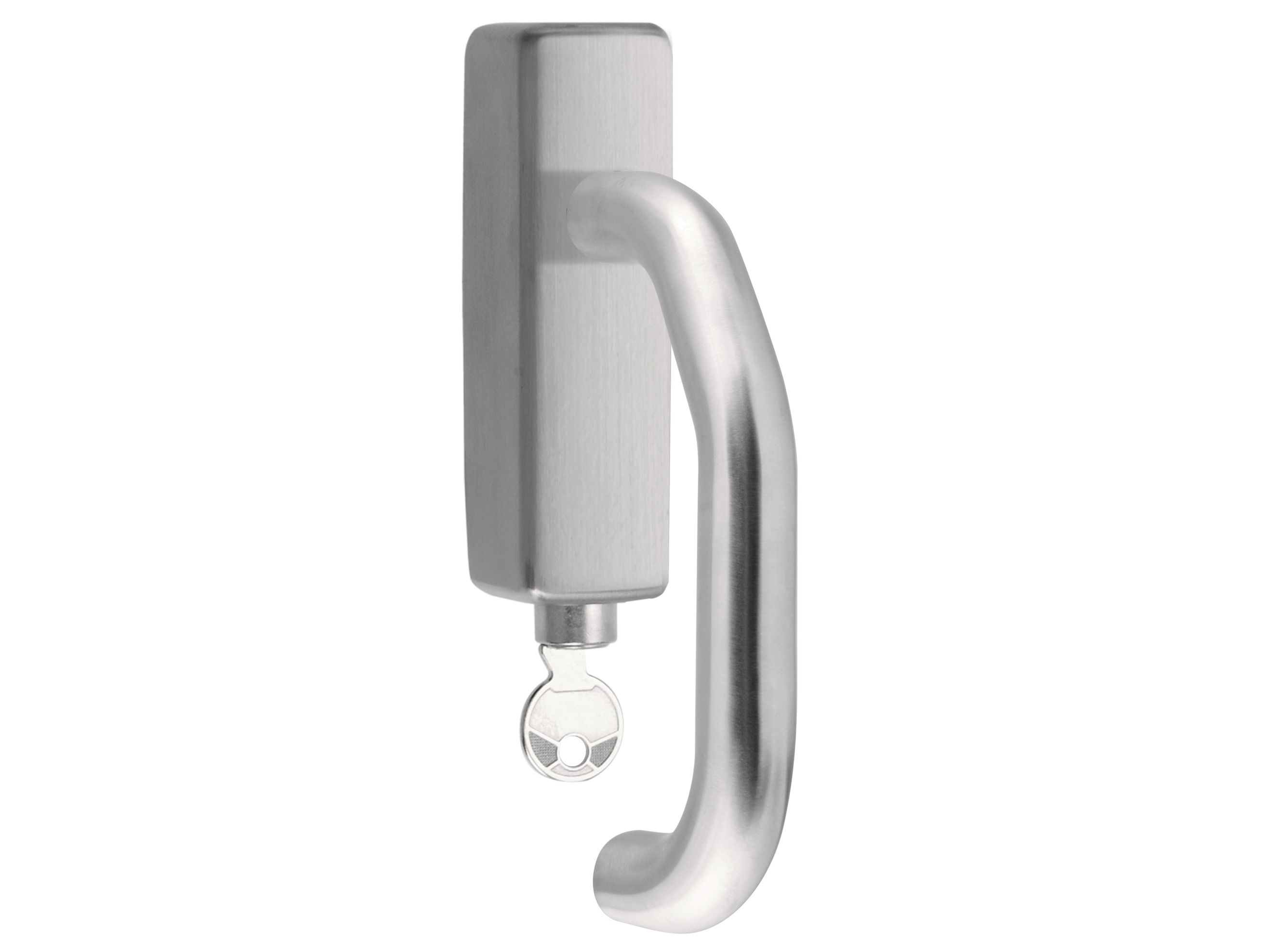 Нержавеющая сталь DK оконная ручка с замком Formani основы ARCH-00069984 - Вид №2