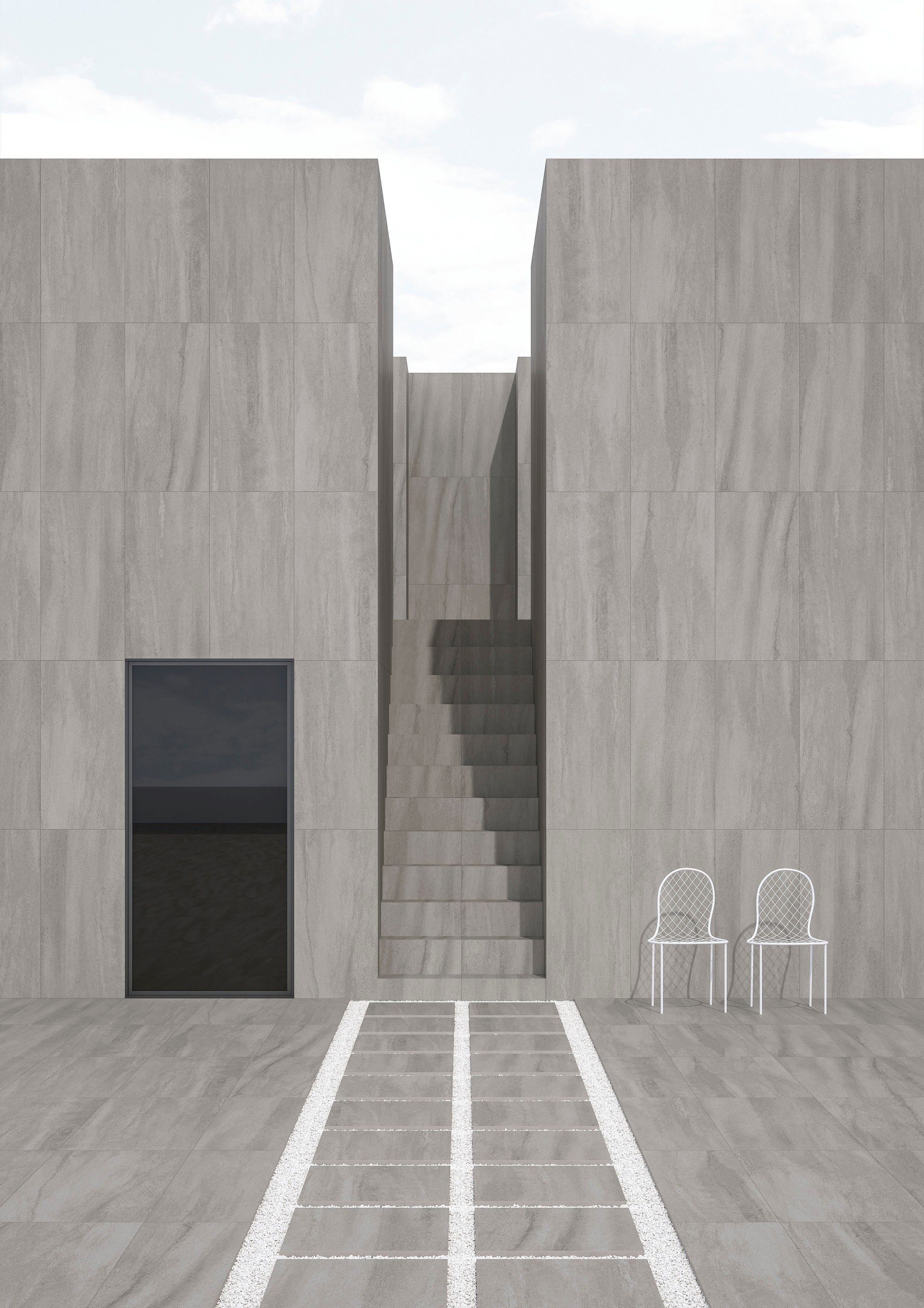 Пол / облицовка керамогранита с эффектом камня Fiandre Neo Genesis ARCH-00021738