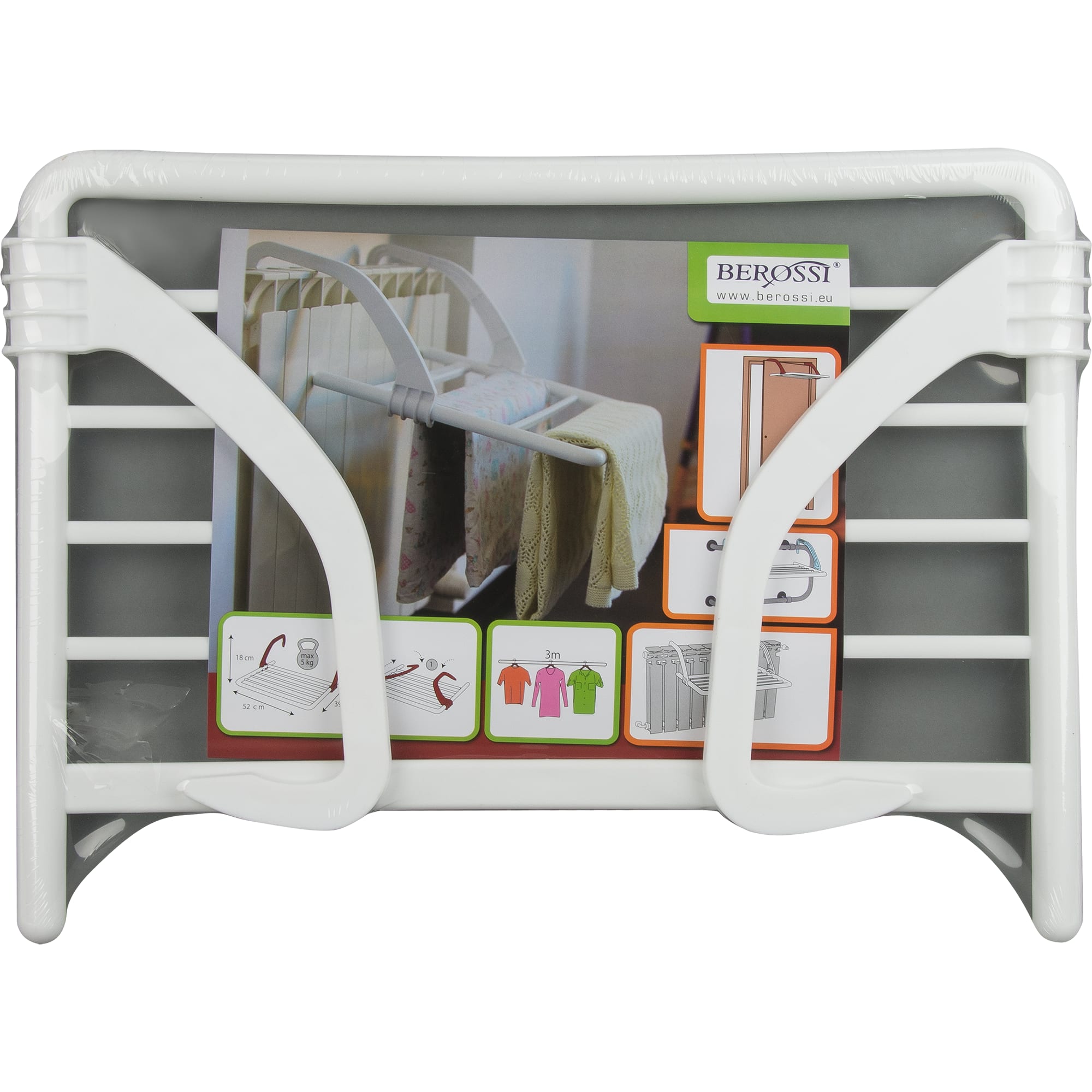 82486045 Сушилка для белья настенная 53 см цвет снежно-белый Santreyd  - Вид №3