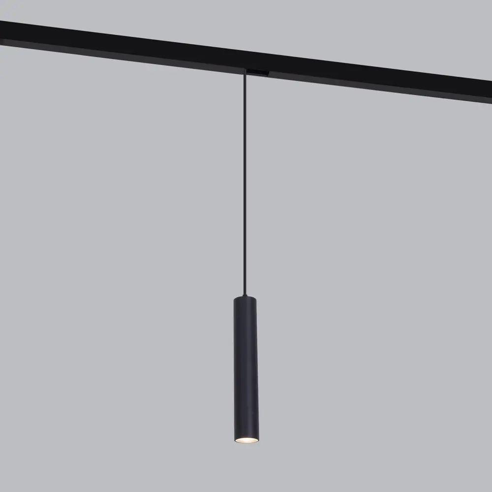 Трековый светильник подвесной Elektrostandard Slim Magnetic магнитный 6 Вт 4200K 3 м² цвет черный 85069887 STLM-2040230 
