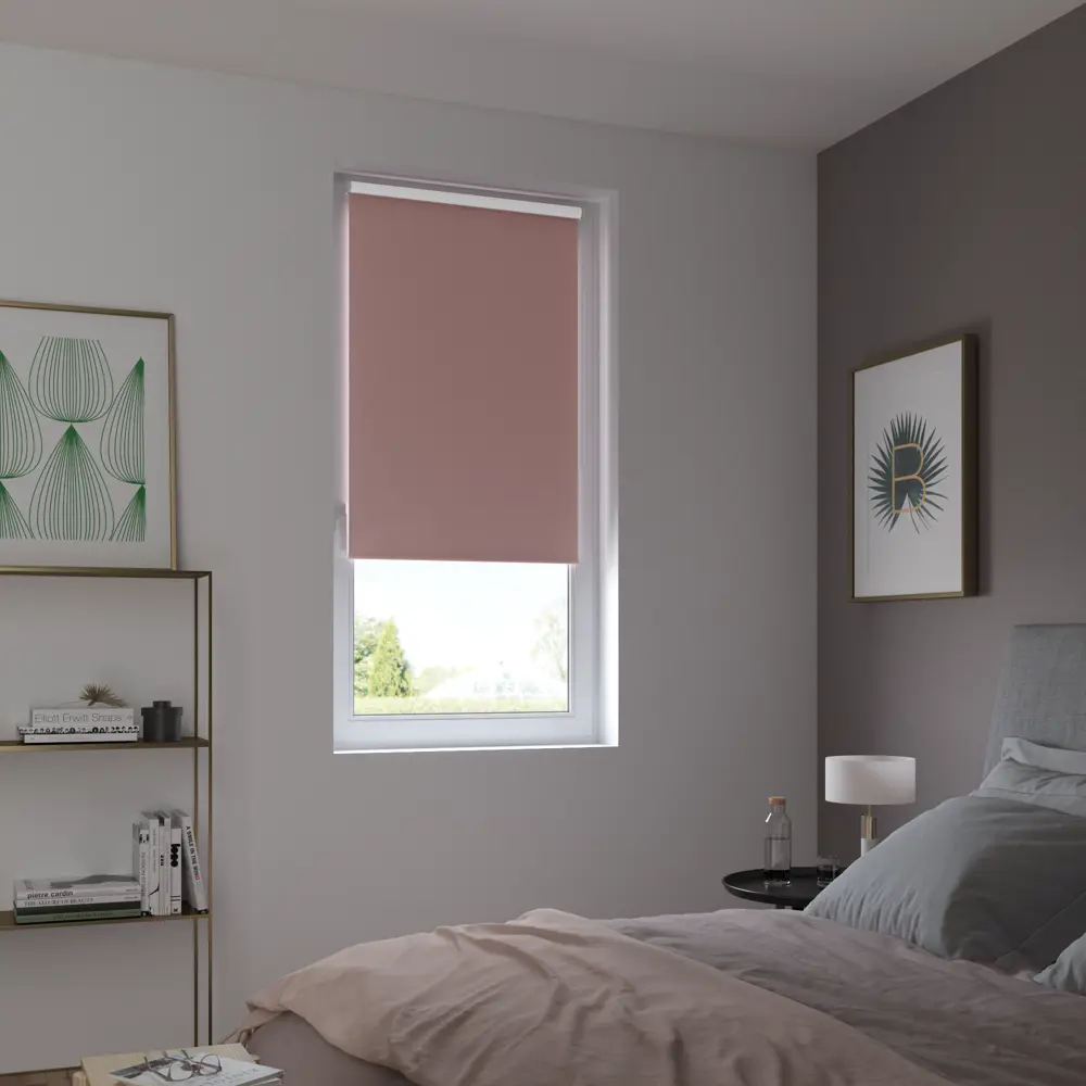 Штора рулонная блэкаут Inspire Santos 40x160 см сиреневая Santal 4 STLM-2153505 - Вид №10