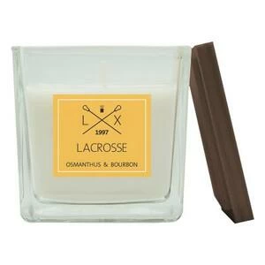 Свеча ароматическая в стекле "Османтус & Бурбон" 8*8 см