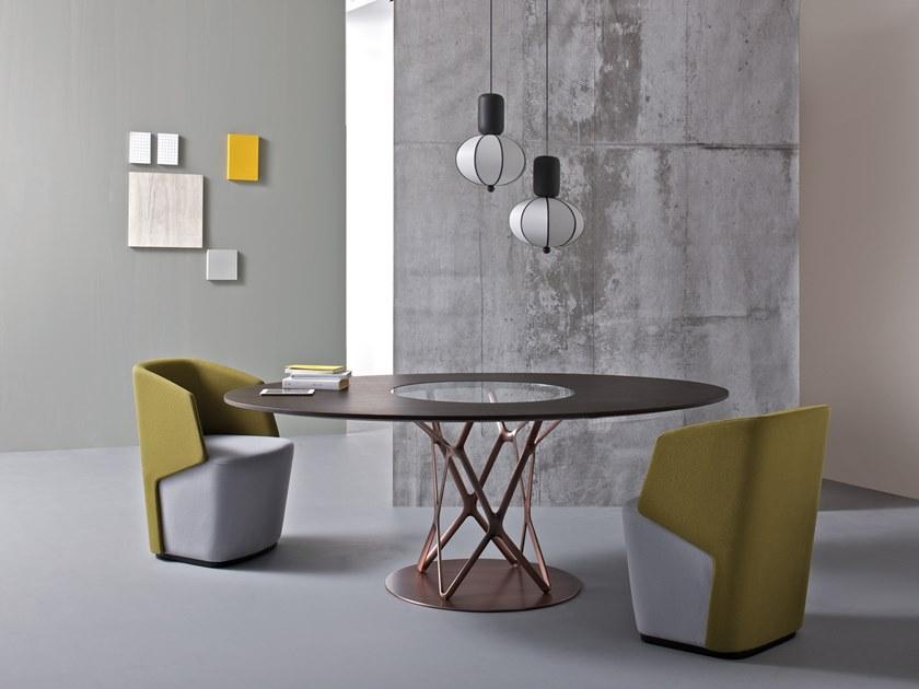 ESTEL GROUP Кресло из ткани с подлокотниками Embrasse sun-id-1384955 - Вид №5