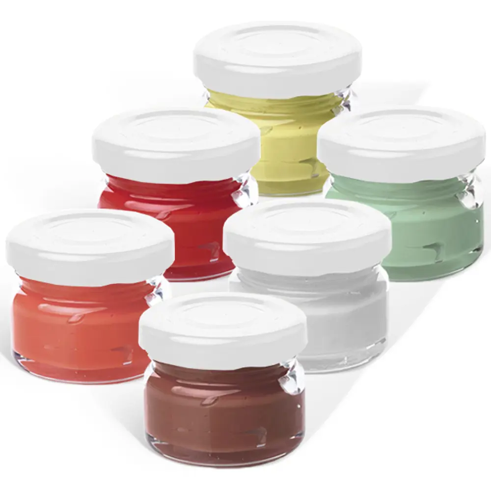 Набор пигментных паст для эпоксидной смолы Artline Creativity Цветные №1 6x10 г STLM-2178344