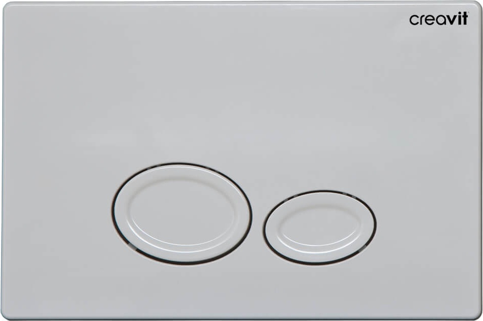 GP2001.00 Кнопка для инсталляции DROP белая Creavit Drop - Вид №1