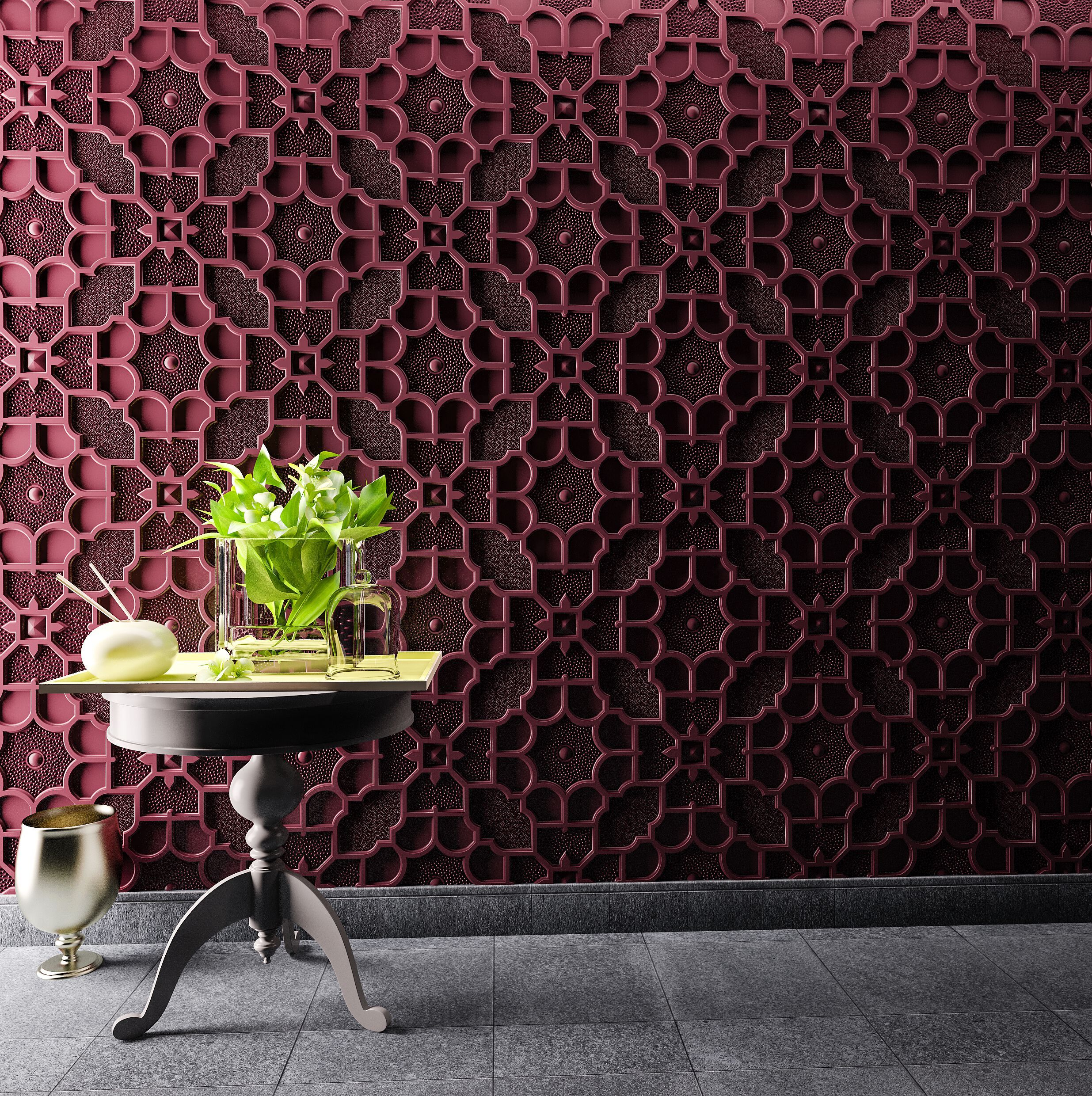 Трехмерное гипсовое покрытие WallDeco C-Classic ARCH-00115508