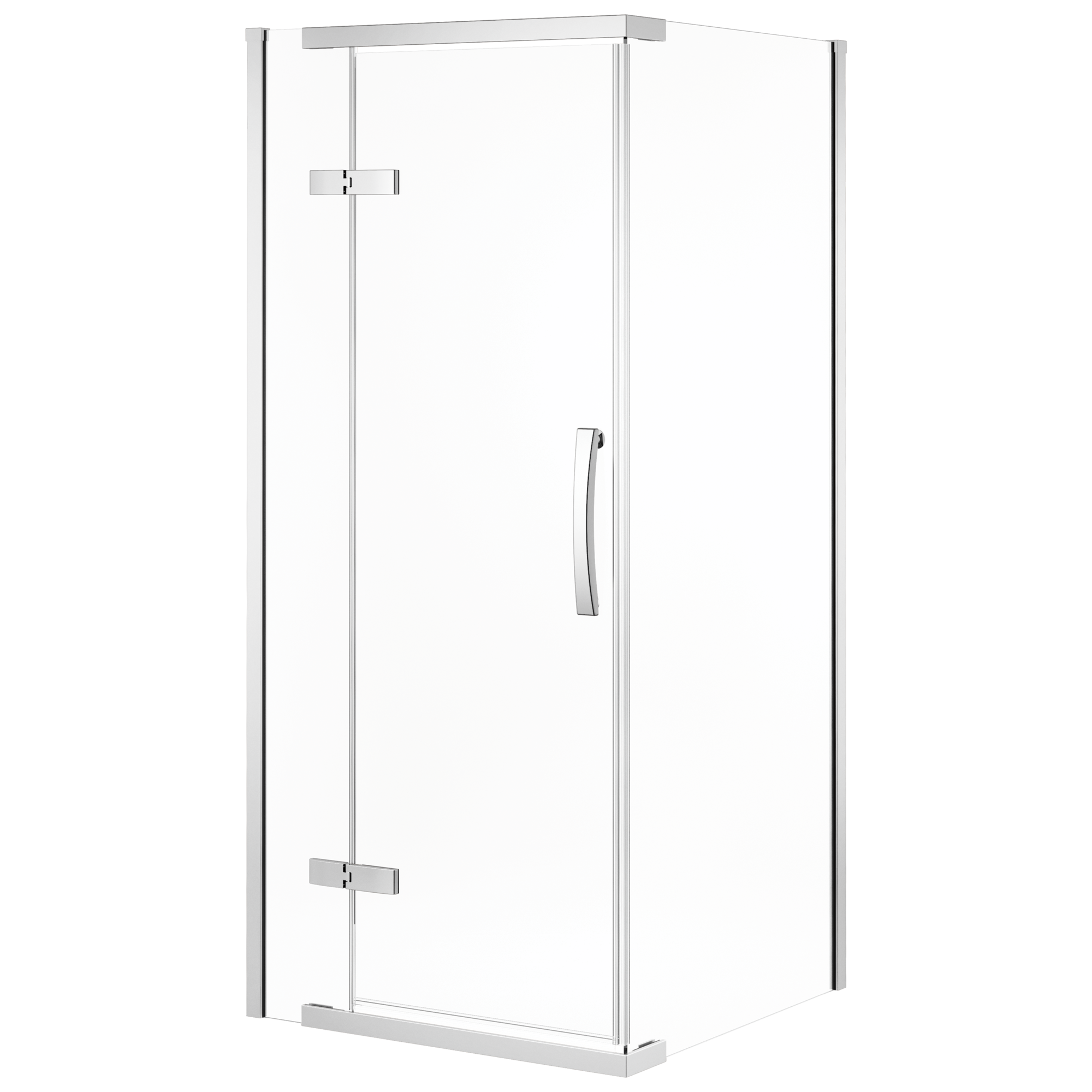 B912912-3636-PC Безрамный душевой уголок 36 x 36 дюймов Delta Faucet DELTA Хром