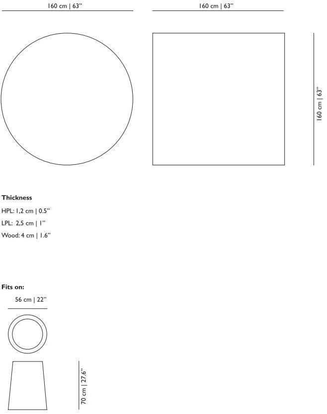 moooi Круглый стол из лакированной смолы Container sun-id-1377973 - Вид №4