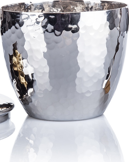 10612950 Michael Aram Сахарница с ложкой Michael Aram Гранат 11см, сталь нержавеющая Сталь нержавеющая 