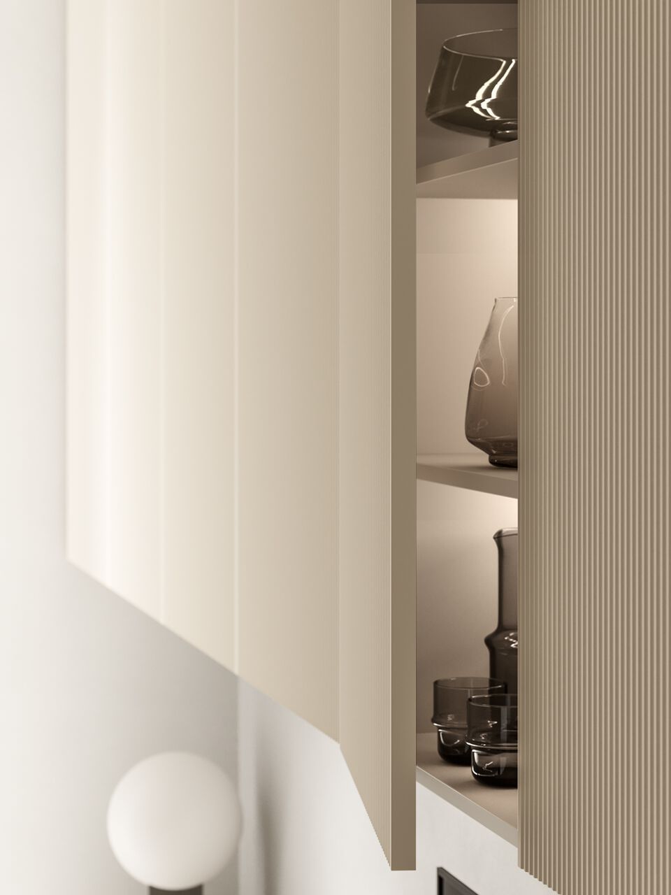 Деревянная секционная оборудованная стена Santalucia Mobili AKKA ARCH-00110233 - Вид №4