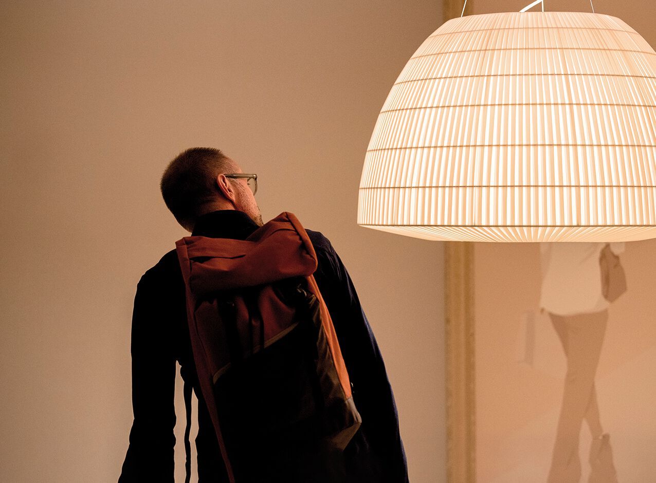 Ткань подвесной светильник AXOLIGHT ARCH-00052227 - Вид №9