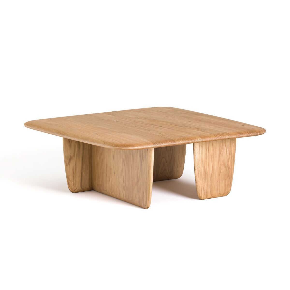 Квадратный низкий журнальный столик из дуба AMPM Iloss ARCH-00048071 - Вид №1