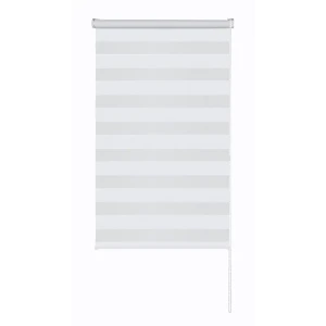 Рулонная штора день-ночь MIAMOZA Петер 100×160 см белая 89411342