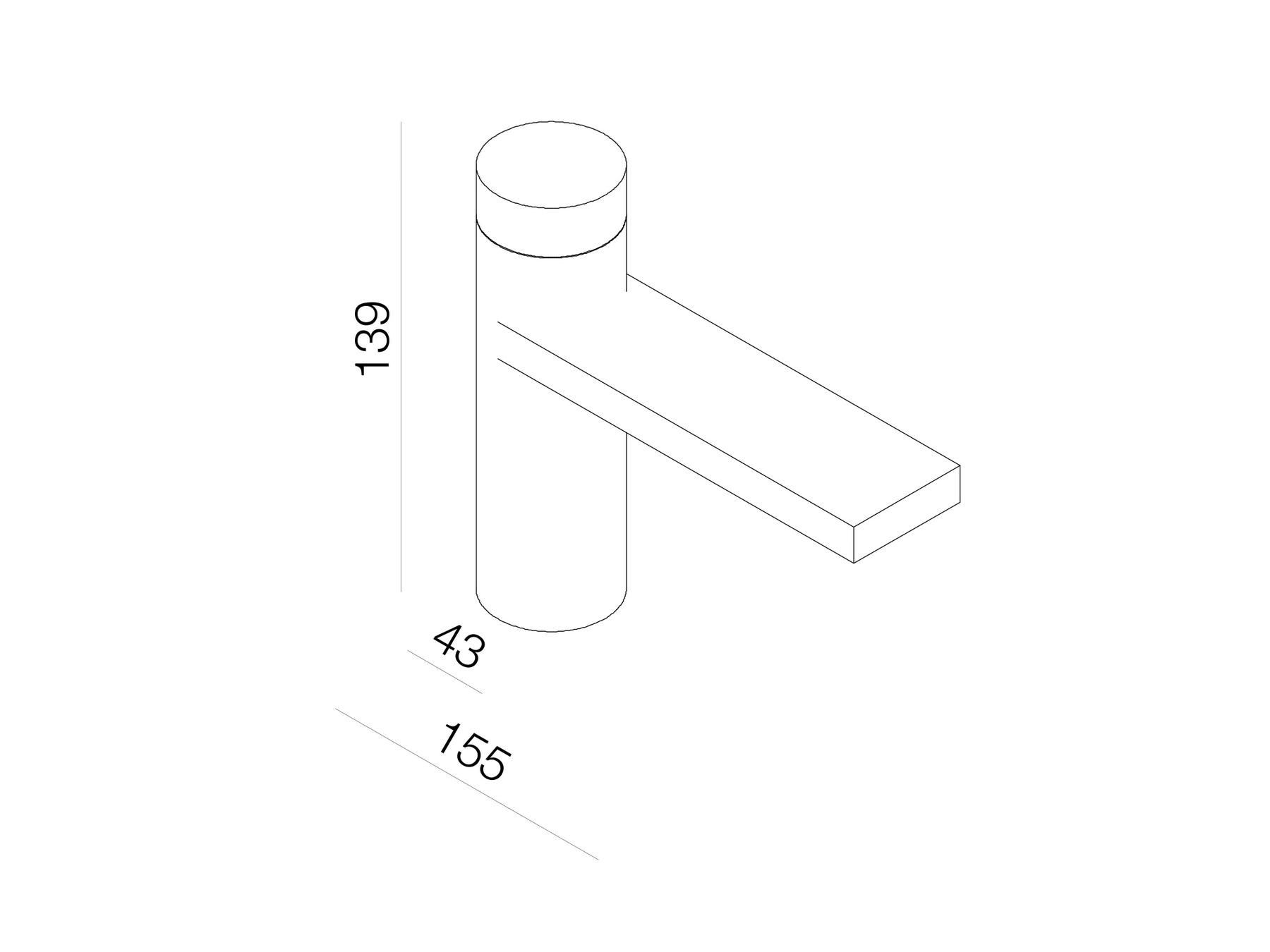 Смеситель для раковины с водопадом rvb TUNE ARCH-00149799 - Вид №2