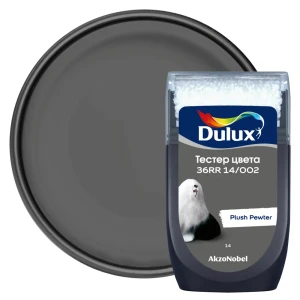 Тестер краски для стен Dulux 36RR 14/002 Plush Pewter 30 мл