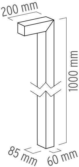 Flos Светодиодный столбик из литого алюминия Outdoor collection - bollard sun-id-1426472 - Вид №9