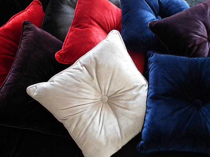 l'Opificio Однотонная бархатная ткань Velluto di seta sun-id-1371160 - Вид №3