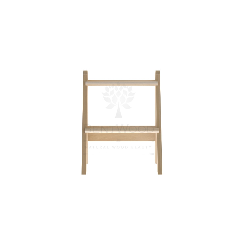 2042 Лесенка для купели 2 ступени из кедра Alyarus  - Вид №3