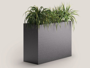 Прямоугольная стальная плантатор