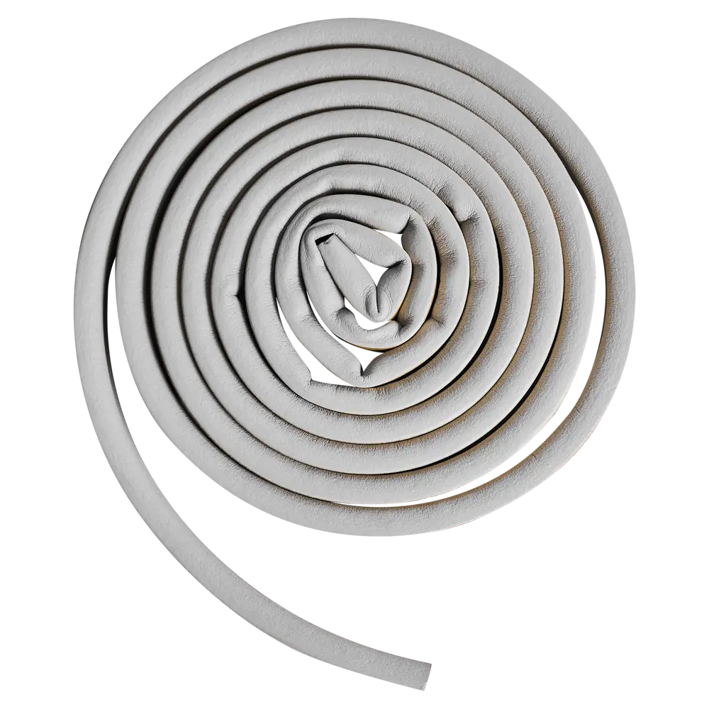 Уплотнитель EPDM для окон и дверей самоклеящийся MONLID D-профиль 6 м цвет серый STLM-2106237 - Вид №1