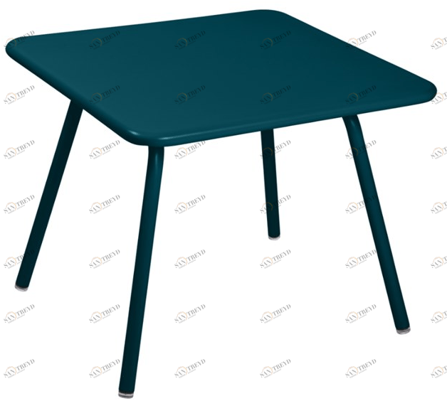 Fermob Квадратный алюминиевый стол Luxembourg kid 4170