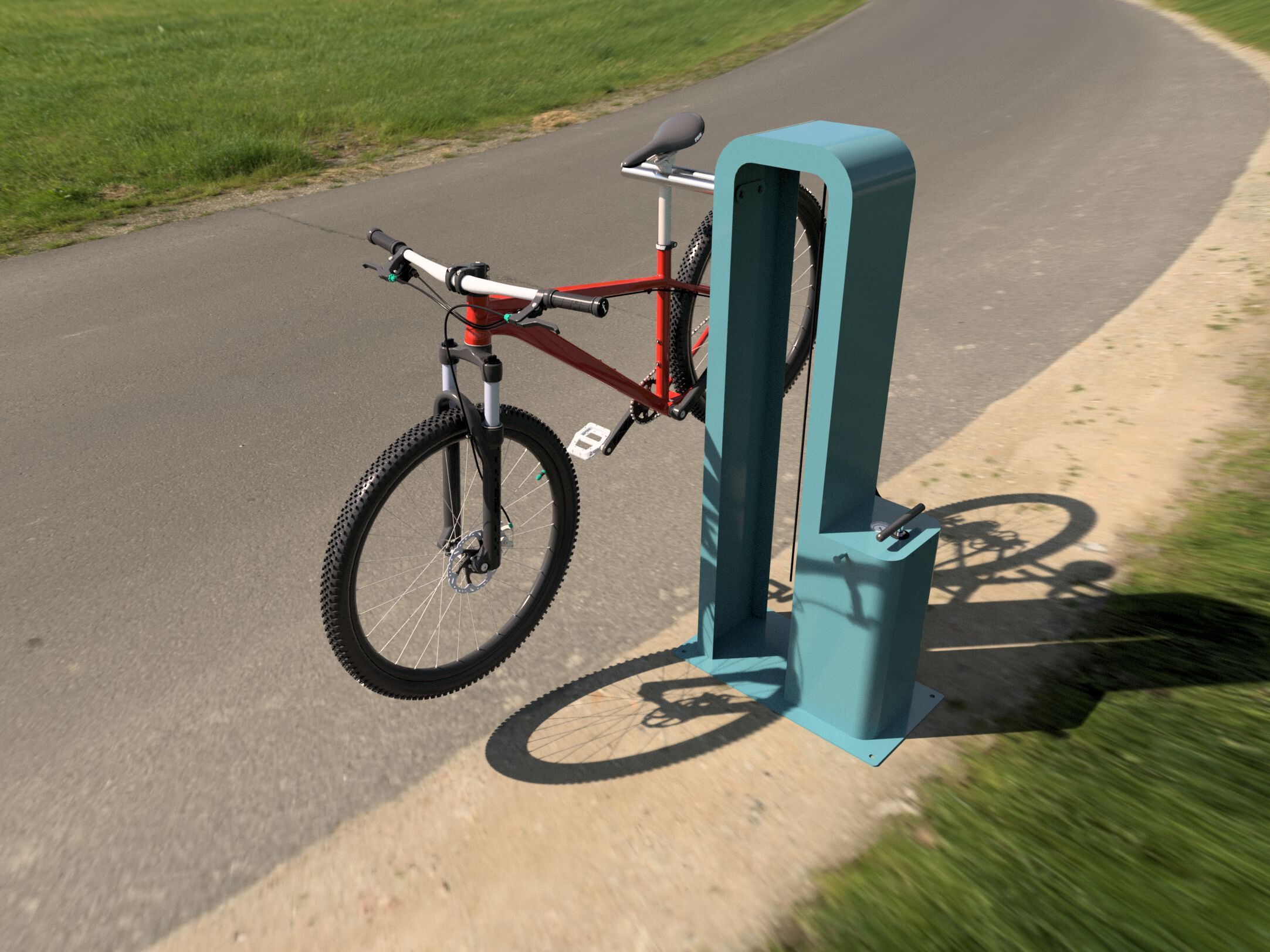 Стойка для велосипедов/станция технического обслуживания Studio Città VELOFIX ARCH-00069293 - Вид №1
