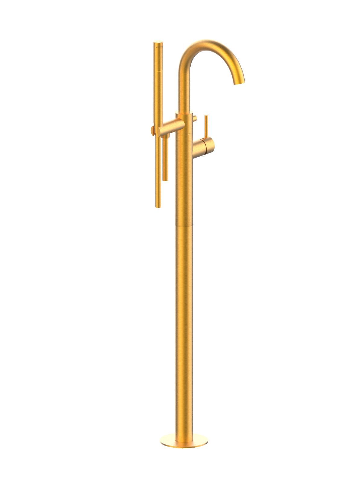 Однорычажный смеситель для ванны с ручным душем Rubinetterie Frattini Pepe XL ARCH-00061708 - Вид №9