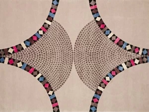 Deirdre Dyson Прямоугольный коврик ручной работы Mosaic 57