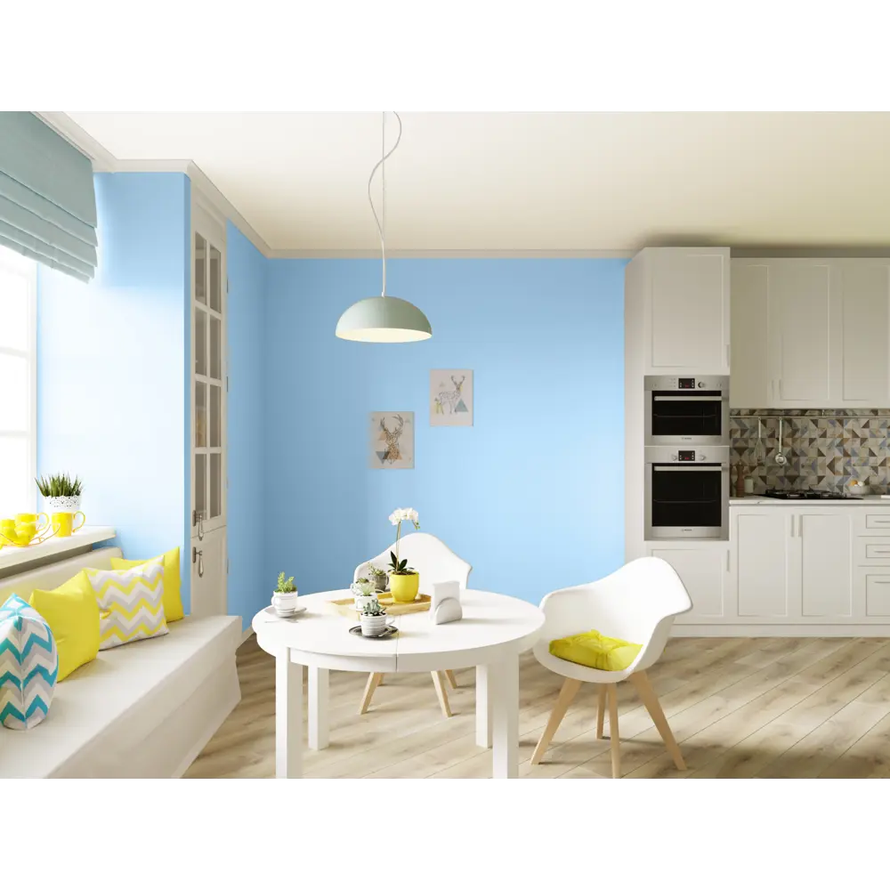 Краска для кухни и ванной цвет голубой иней 0.9 л 81964000 STLM-2140915 PARADE ICE  - Вид №3