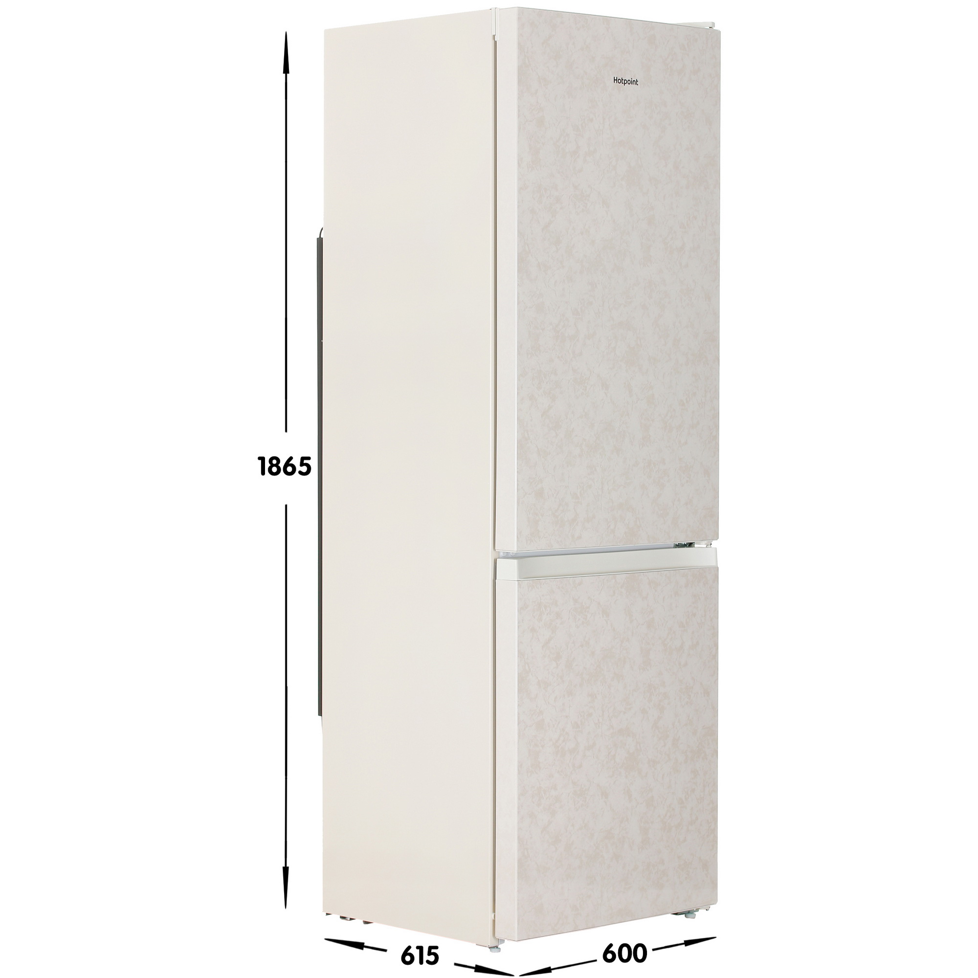 5449114 Холодильник с морозильником   Hotpoint HT 4180 AB бежевый STDN-0132445 - Вид №6