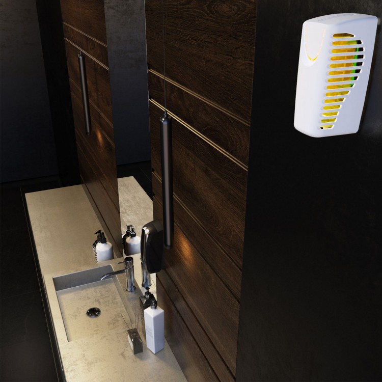 VEVO ICE COOL VECTAIR SYSTEMS Ароматизатор воздуха автоматический V-AIR SOLID EVOLUTION ICE COOL - Ледяной Бриз Белый  - Вид №3