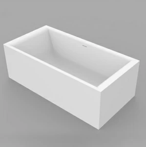 Dimasi Ванна прямоугольная отдельностоящая Coral Tub белая