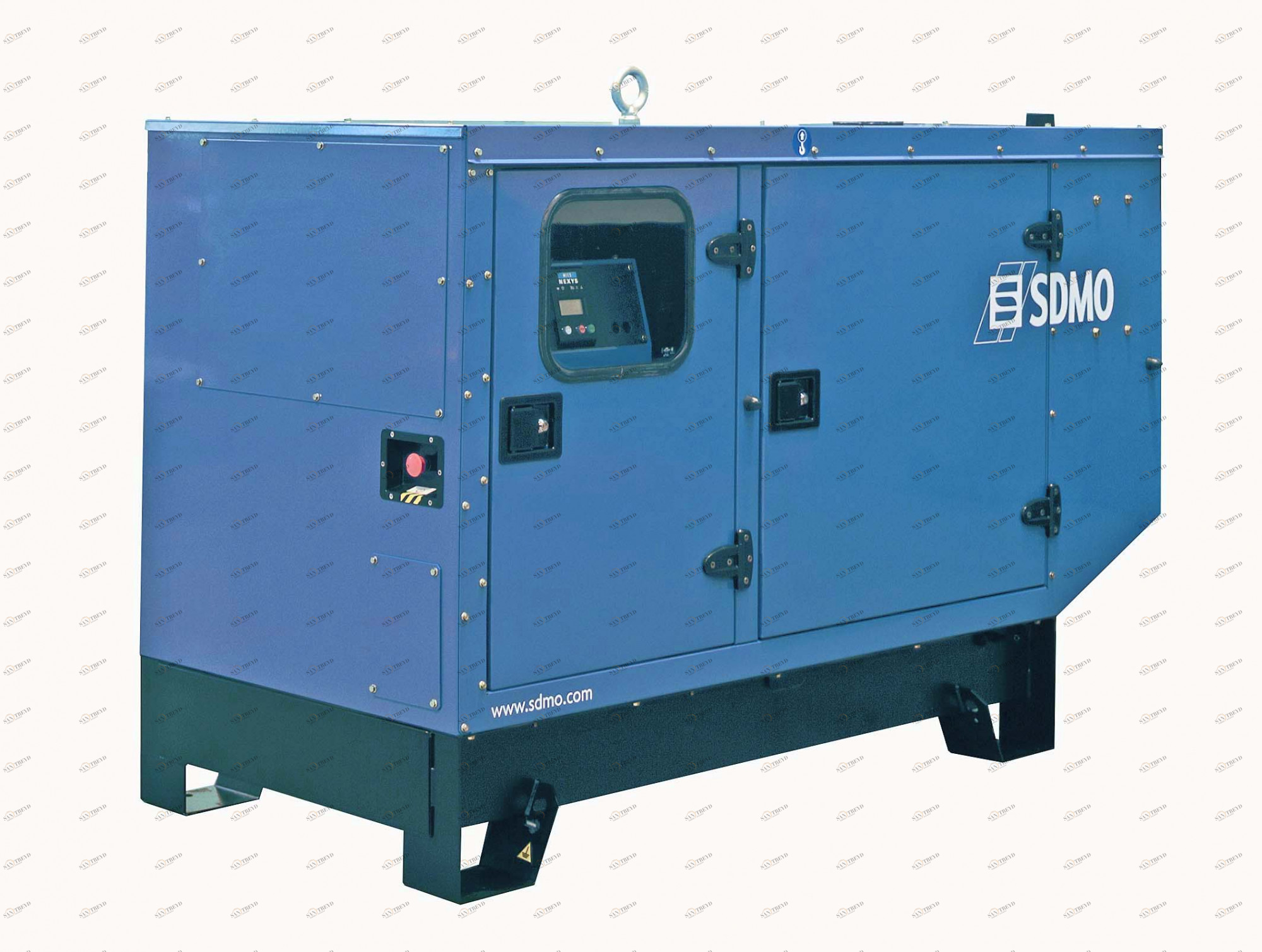 Дизельный генератор SDMO T44K в кожухе с АВР sun-id-1032729