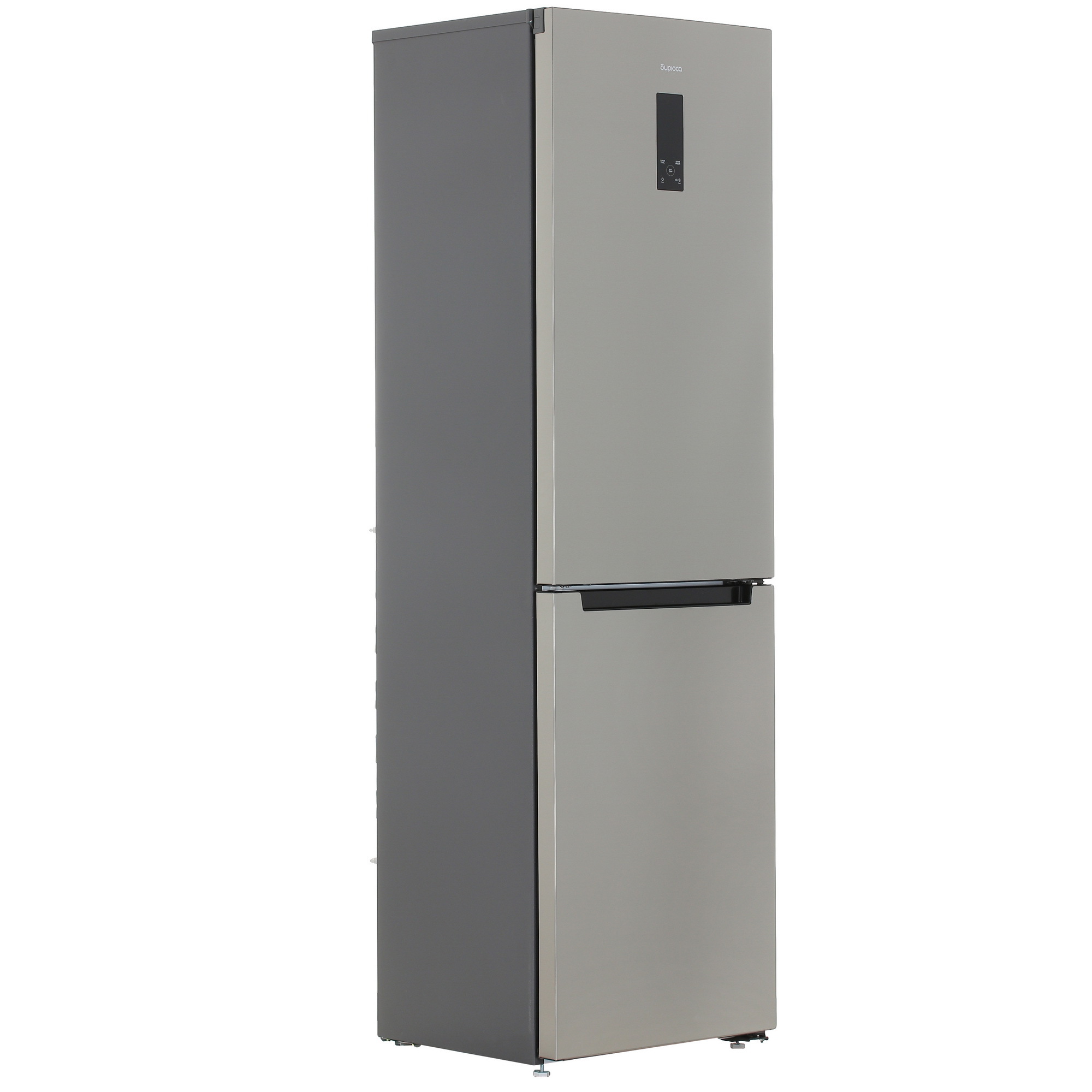 9066258 Холодильник с морозильником   Бирюса I980NF серебристый STDN-0095658