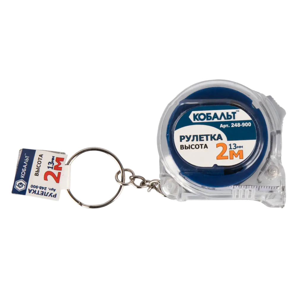 Рулетка измерительная Кобальт 248-900 с двусторонней шкалой 2м 89374064 STLM-1497635 - Вид №4