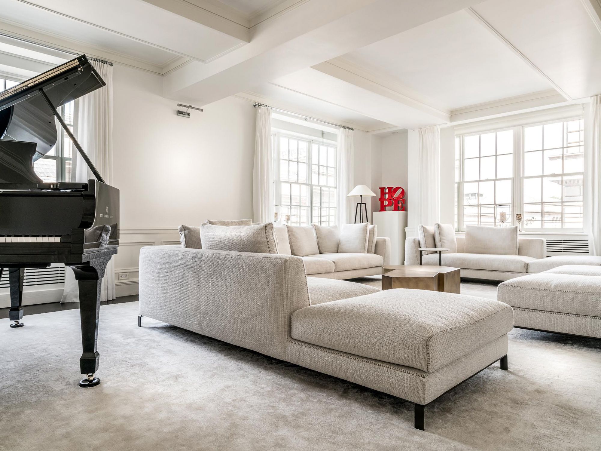 Ковер из бамбукового волокна ручной работы G.T.DESIGN in-Canto ARCH-00067237 - Вид №1