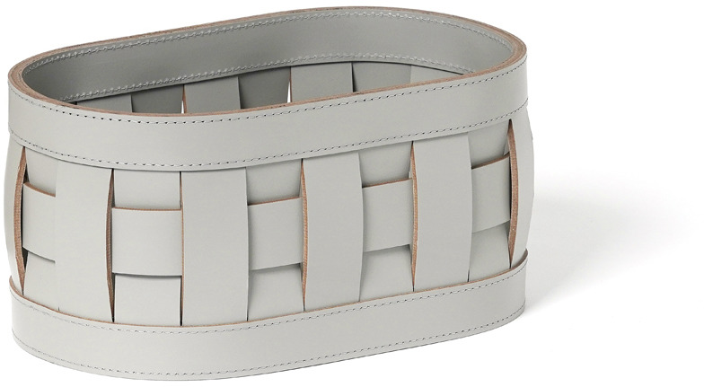 Demetra Держатель для мочалки - 25X15XH12 см / регенерированная кожа_coffee