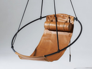 Кожаное подвесное сиденье