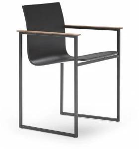 José Martínez Medina Санки лакированные с подлокотниками Blacktone