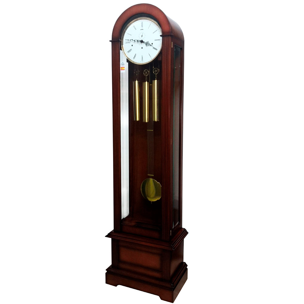 Часы напольные коричневые "Грецкий орех" Sars SARS ДИЗАЙНЕРСКИЕ 00-3967441 Коричневый  - Вид №1